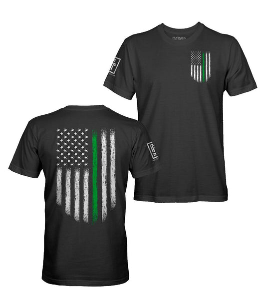 Thin Green Line Flag T-Shirt