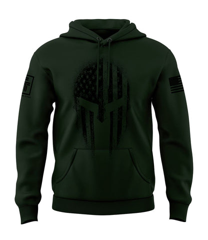American Flag Spartan Sweatshirt