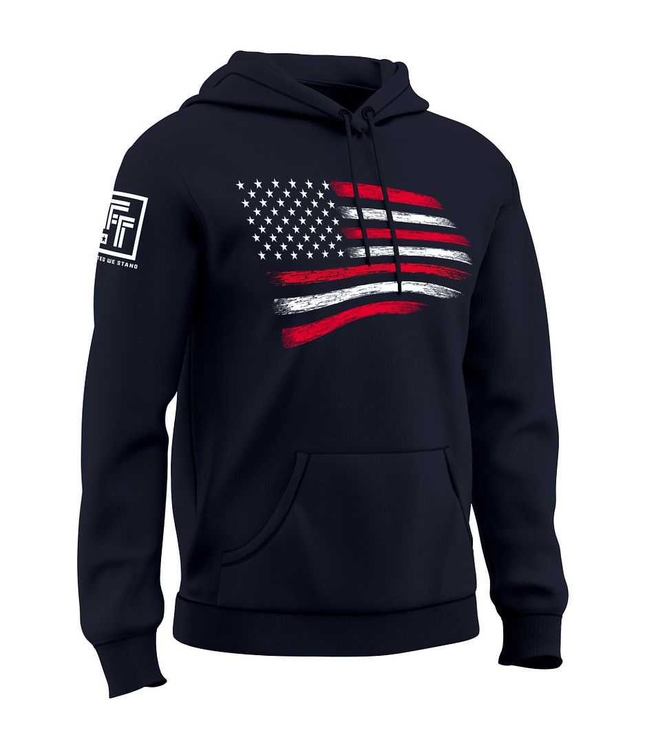 USA Flag Sweatshirt