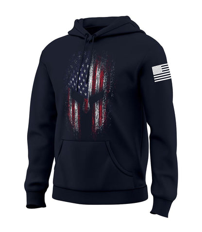 American Flag Spartan Sweatshirt